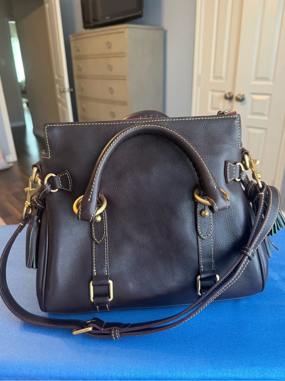 Dooney & Bourke Florentine Satchel - Picture 2 of 5